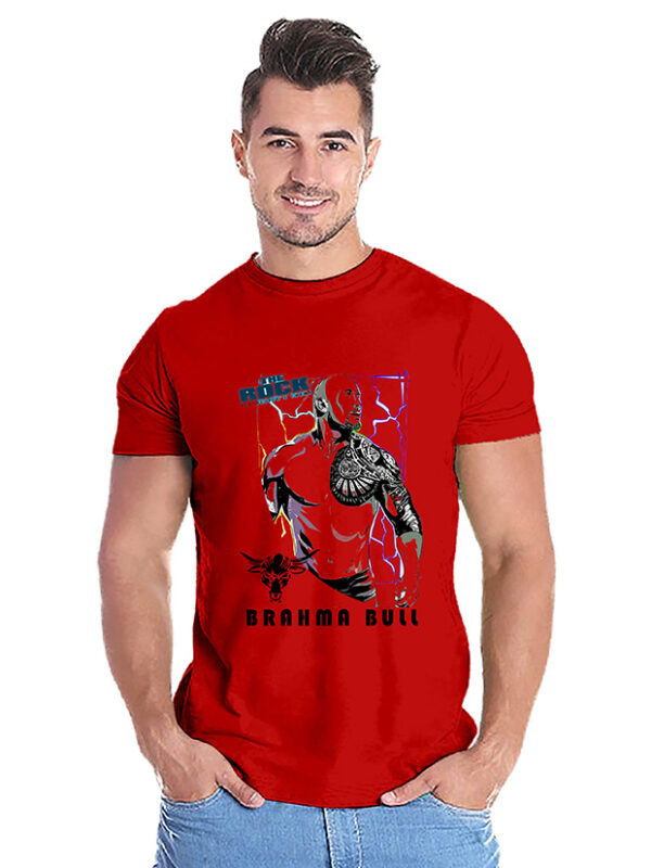 Brahma Bull Round Neck T-shirt for Men - Printed Unisex trending Tee ...